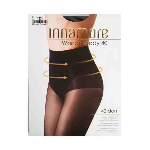 Колготки женские Innamore Wonder Body полиамид nero черный 40 Den р 4