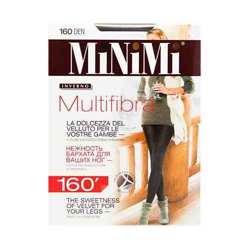 Колготки женские Minimi Multifibra Fumo 160 Den p 3