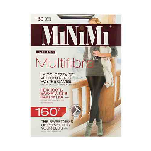 Колготки женские Minimi Multifibra Fumo 160 Den р 2