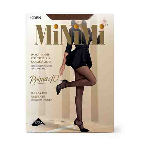 Колготки женские MiNiMi Prima 40 c шортиками Nero 40 den р 2