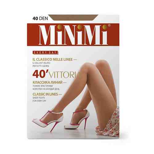 Колготки женские Minimi Vittoria 40 Den caramello карамельный р 4