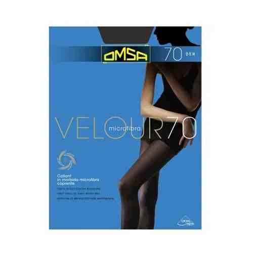 Колготки женские Omsa Velour микрофибра moro 70 den р 4