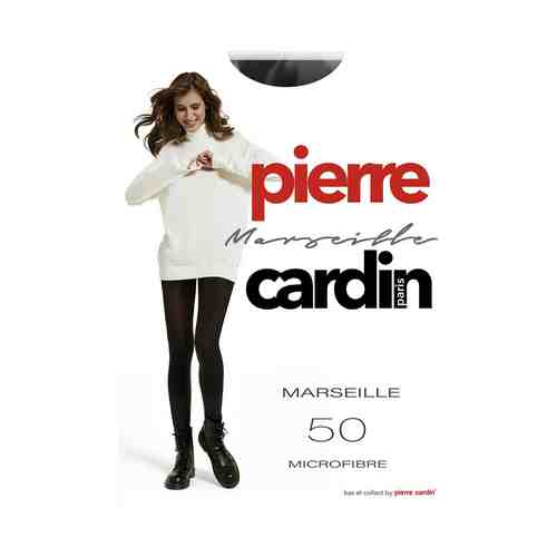 Колготки женские Pierre Cardin Marseille полиамид черные 50 den р 3