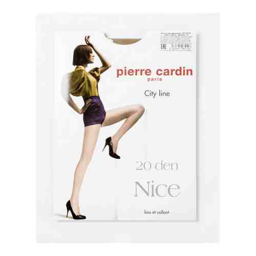 Колготки женские Pierre Cardin Nice полиамид nero черные 20 den р Maxi