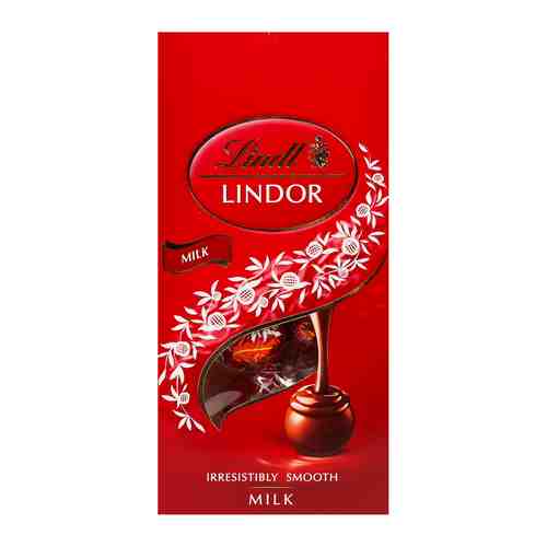 Конфеты шоколадные Lindor молочные сумка 100 г