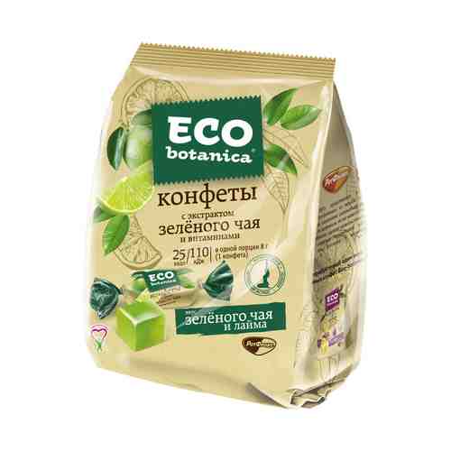 Конфеты желейные Eco botanica с экстрактом зеленого чая и витаминами 200 г