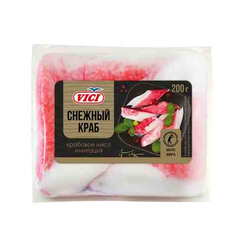 Крабовое мясо Vici Снежный краб охлажденное 200 г
