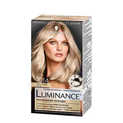 Краска для волос Luminance Color тон 10-14 кристальный блонд 165 мл