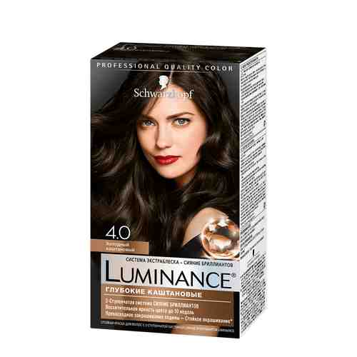 Краска для волос Luminance Color тон 4-0 холодный каштановый 165 мл