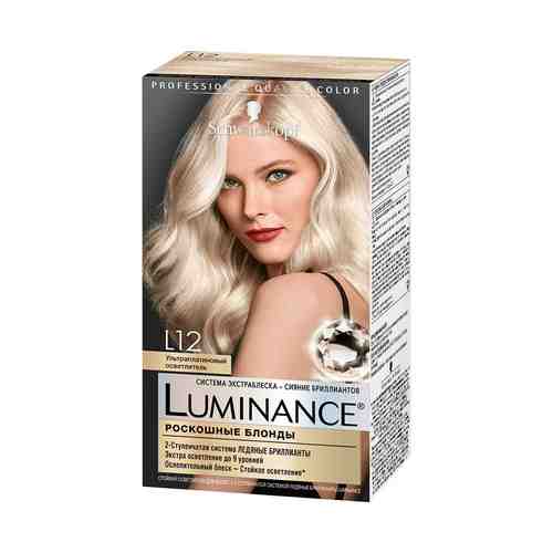 Краска для волос Luminance Роскошные блонды тон L12 ультраплатиновый осветлитель 165 мл