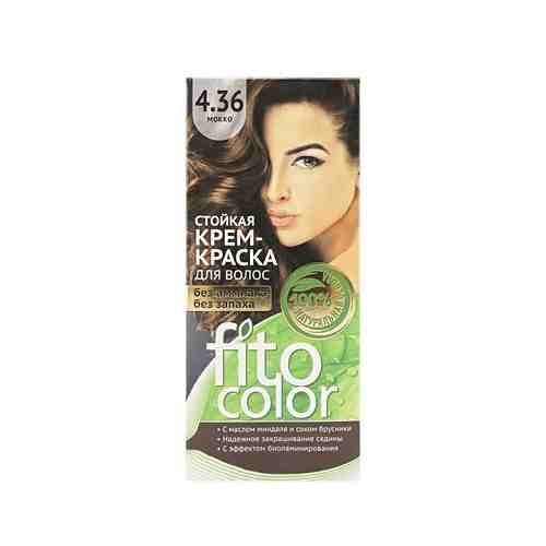 Крем-краска для волос Fitocolor мокко N4.36 115 мл