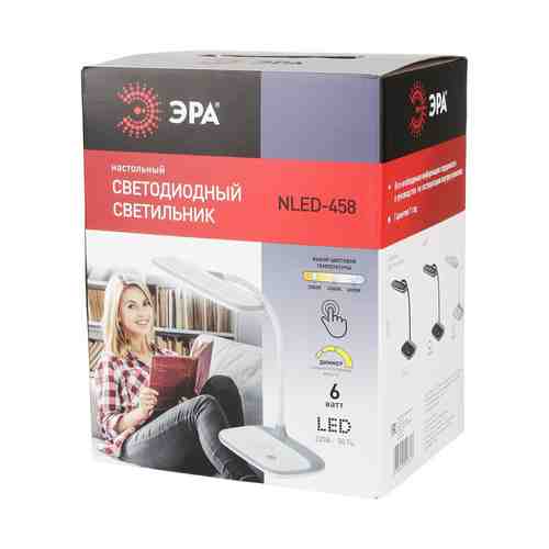 Лампа Эра nled-458-6W-W LED белая
