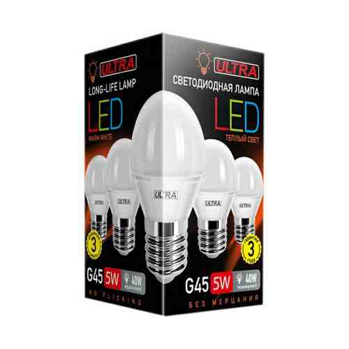 Лампа светодиодная Smartbuy Ultra G45 Е27 7 Вт