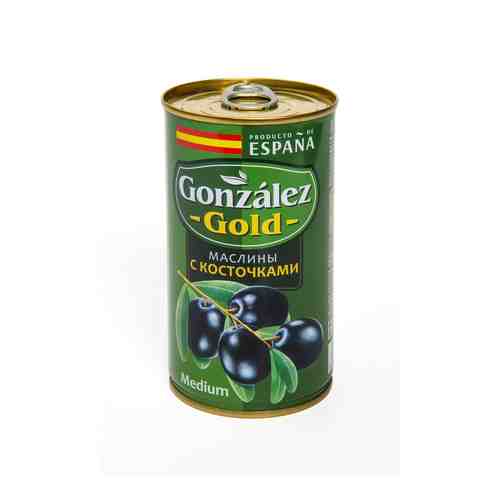 Маслины Gonzalez Gold с косточками 350 г