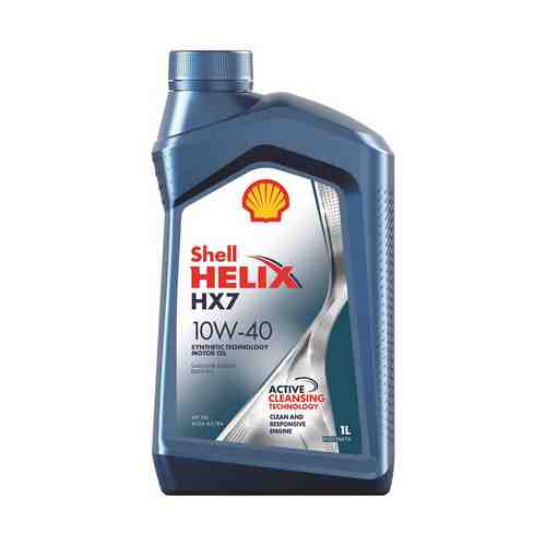 Масло моторное Shell Helix HX7 10W-40 полусинтетическое 1 л