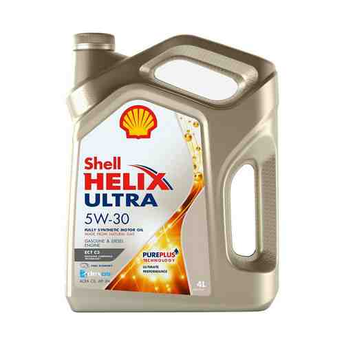 Масло моторное Shell Helix Ultra ECT C3 5W-30 синтетическое 4 л