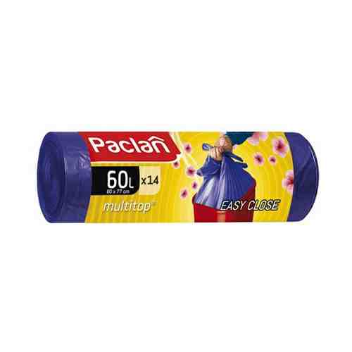 Мешки для мусора Paclan Multitop Aroma 60 л х 14 шт
