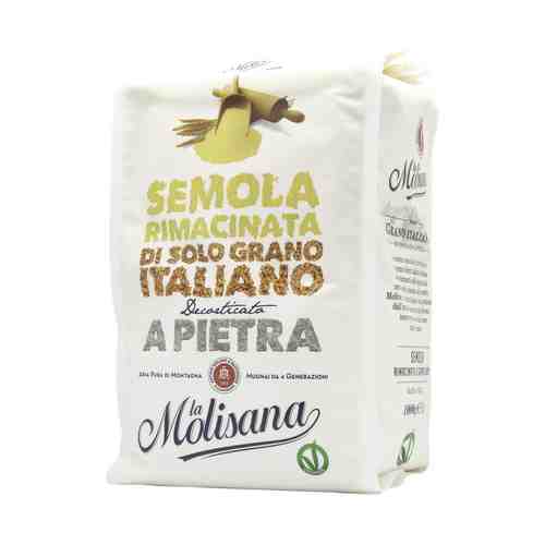 Мука La Molisana Rimacinata пшеничная двойного помола хлебопекарная 1 кг