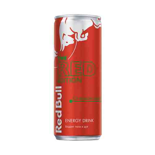 Напиток энергетический Red Bull Red Edition Watermelon газированный безалкогольный 0,25 л