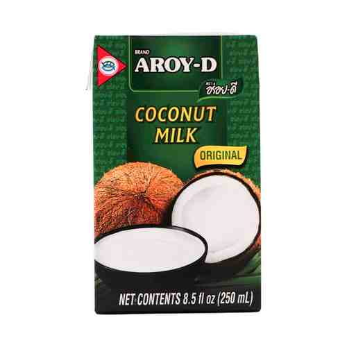 Напиток кокосовый Aroy-D 60% 18,5% 250 мл