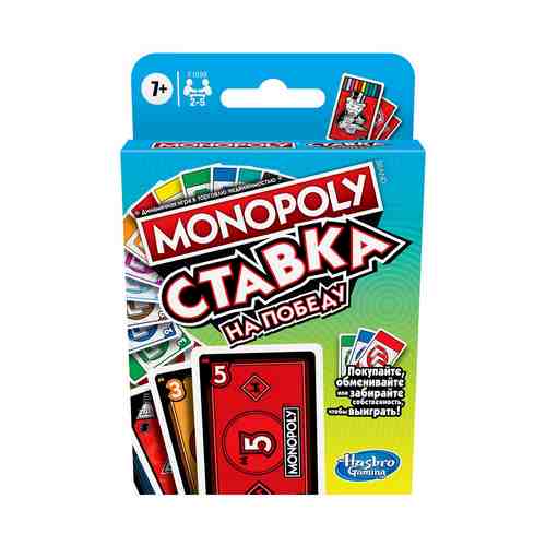 Настольная игра Ставка на победу Monopoly 7+