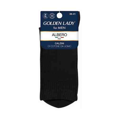 Носки мужские Golden Lady Nero хлопок черные р 39-41