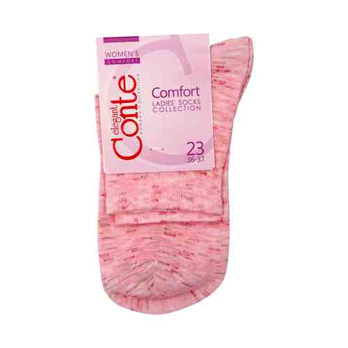 Носки женские Conte Elegant Comfort розовые р 23