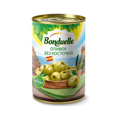 Оливки Bonduelle без косточки 314 г