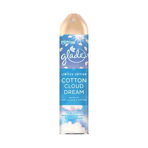 Освежитель воздуха Glade Cotton Cloud Dream аэрозоль 300 мл