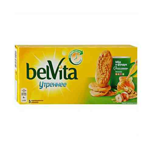 Печенье BelVita Утреннее Витаминизированное с фундуком и медом 225 г