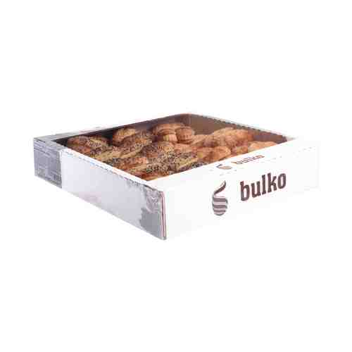 Печенье Булко Листики слоеные с маком и сахаром 650 г