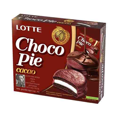 Печенье Lotte Choco Pie Cacao 336 г