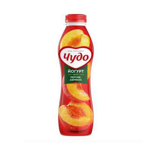 Питьевой йогурт Чудо персик-абрикос 2,4% БЗМЖ 690 г