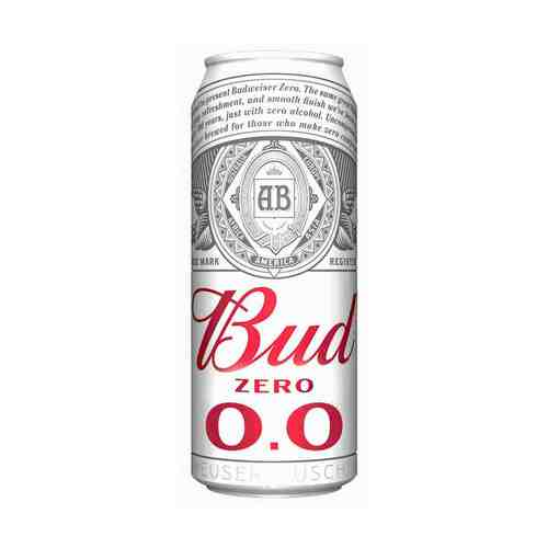Пивной напиток Bud безалкогольный 0,45 л
