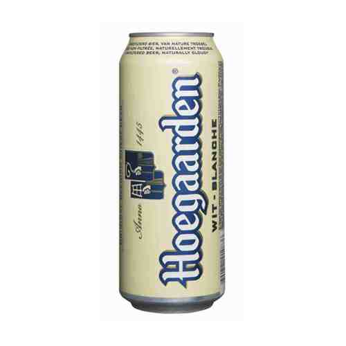 Пивной напиток Hoegaarden белое 4,9% 0,45 л