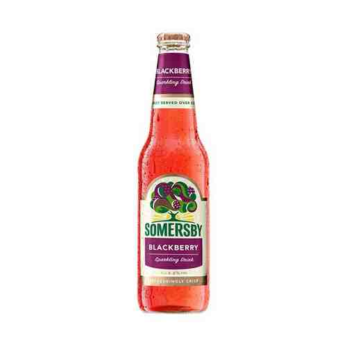 Пивной напиток Somersby Blackberry фруктовый 4,6% 400 мл