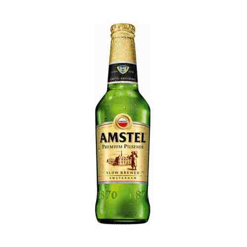 Пиво Amstel Premium Pilsener светлое 4,8% 0,45 л