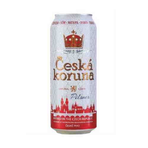 Пиво Ceska Koruna Pilsner светлое 4,1% 0,5 л