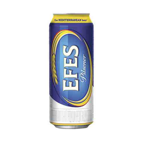 Пиво Efes Pilsener светлое 5,0% 0,45 л