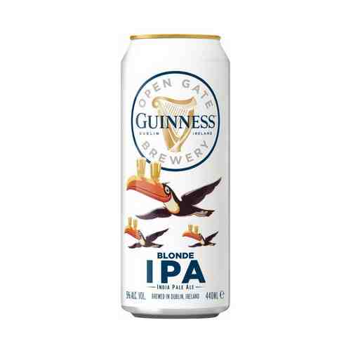Пиво Guinness Blonde IPA светлое 5% 0,44 л