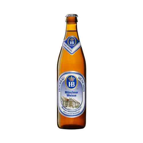 Пиво Hofbrau Munchner Weisse светлое 5,1% 0,5 л