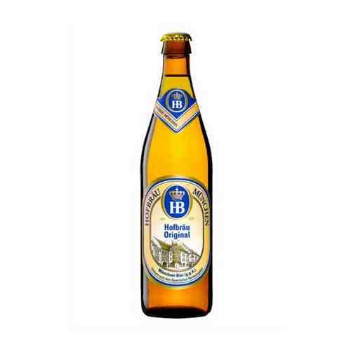 Пиво Hofbrau Original светлое 5,1% 0,5 л