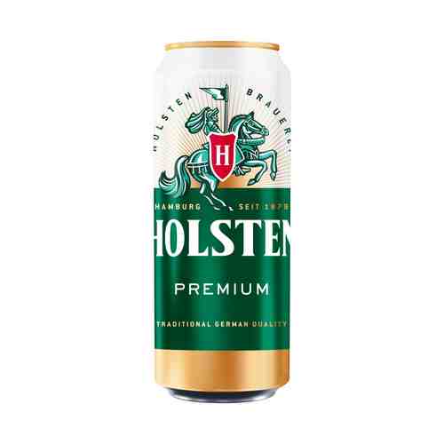 Пиво Holsten Premium светлое 4,8% 0,45 л