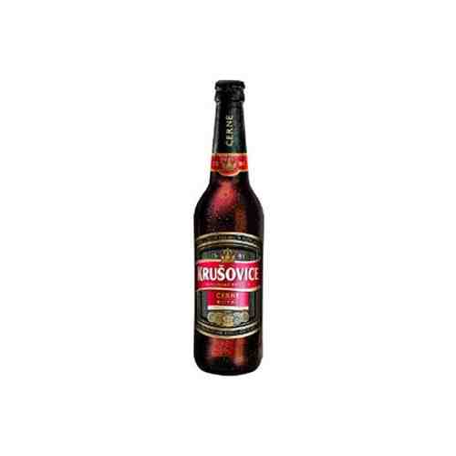 Пиво Krusovice Cerne темное 4,1% 0,45 л