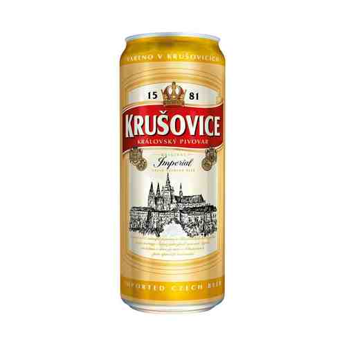 Пиво Krusovice светлое 4,2% 0,5 л