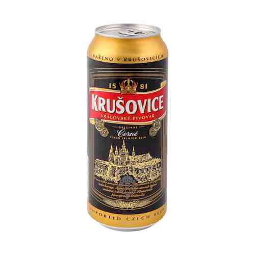 Пиво Krusovice темное 3,8% 0,43 л