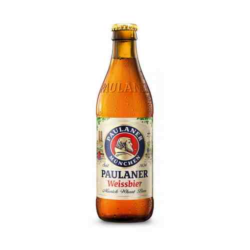 Пиво Paulaner Weisbier светлое нефильтрованное 5,5% 0,33 л