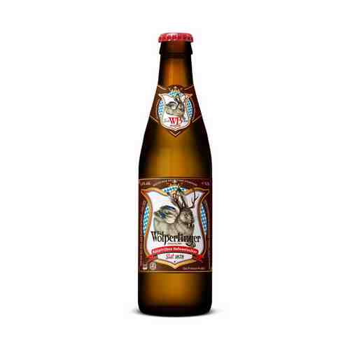 Пиво Wolpertinger Naturtrubes Hefeweissbier светлое 5% 0,5 л