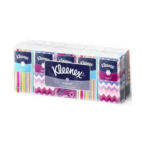 Платочки Kleenex Original бумажные носовые 10 шт