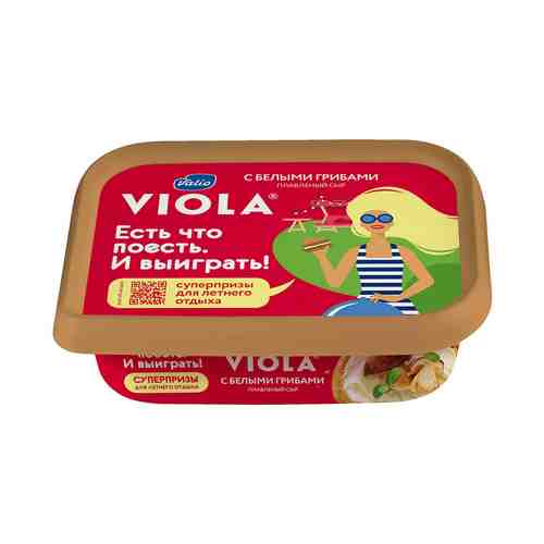Плавленый сыр Viola белые грибы 60% 200 г